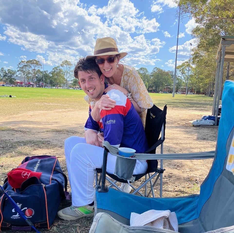 Will and mum Ange crop