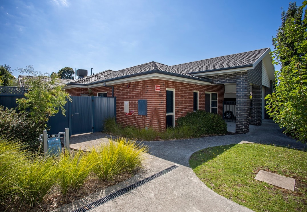 Streetview of front yard of STAA home in Berwick