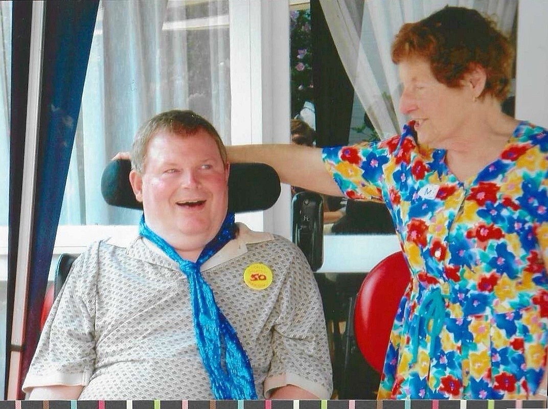 Merle and Paul on his 50th 2007