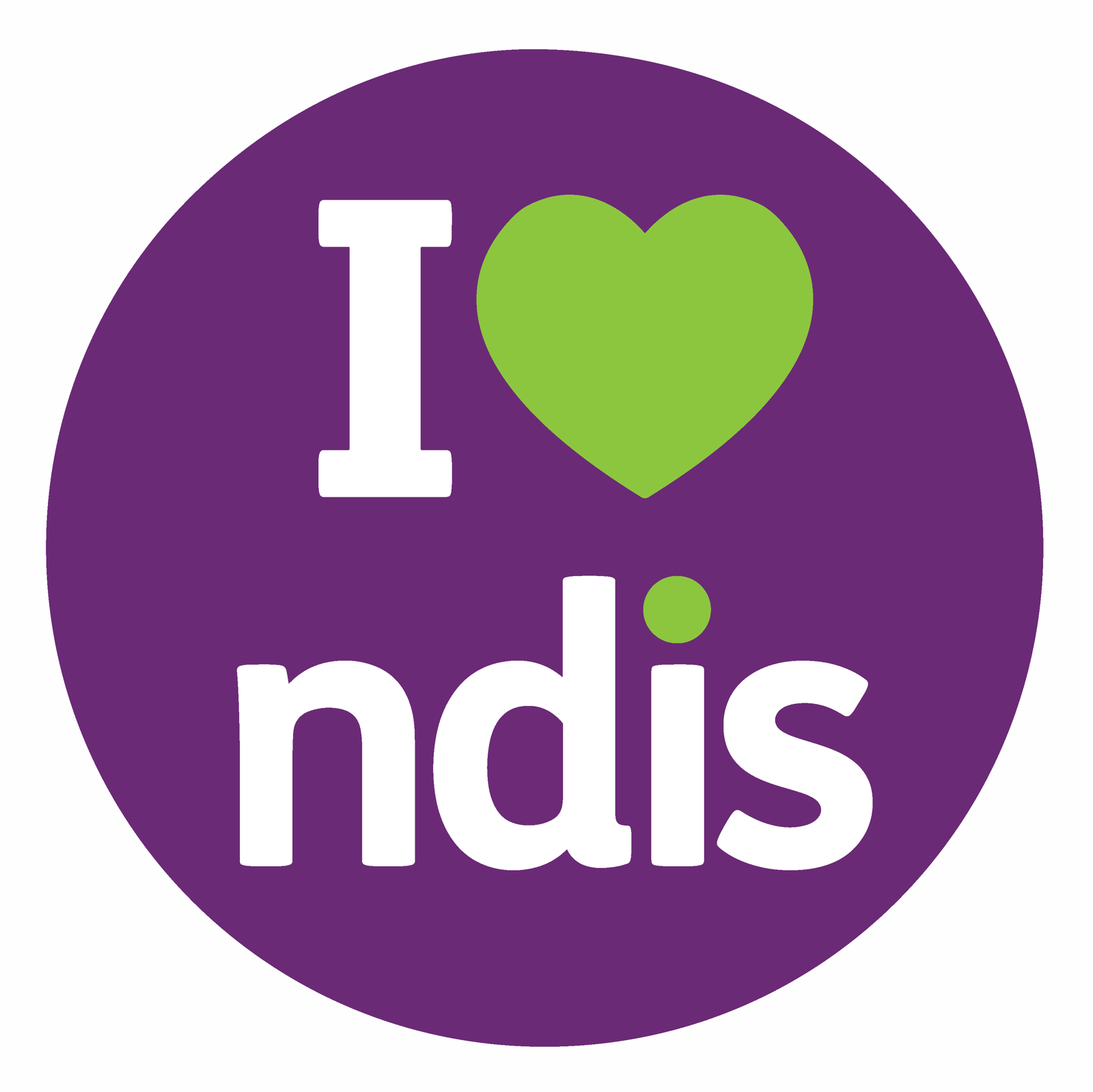 LOGO I Heart NDIS PNG 1