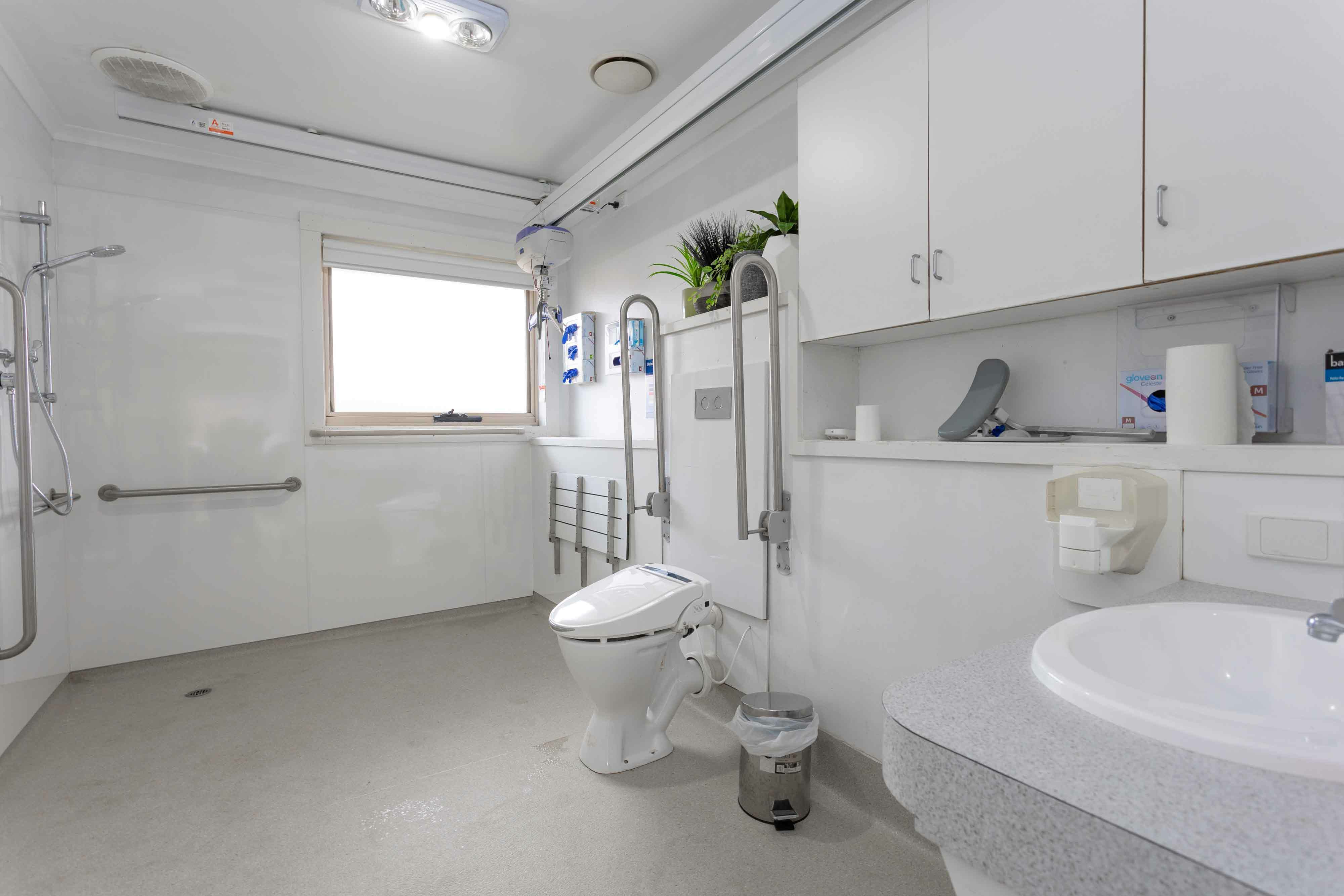 Bathroom of SDA home in Warrnambool