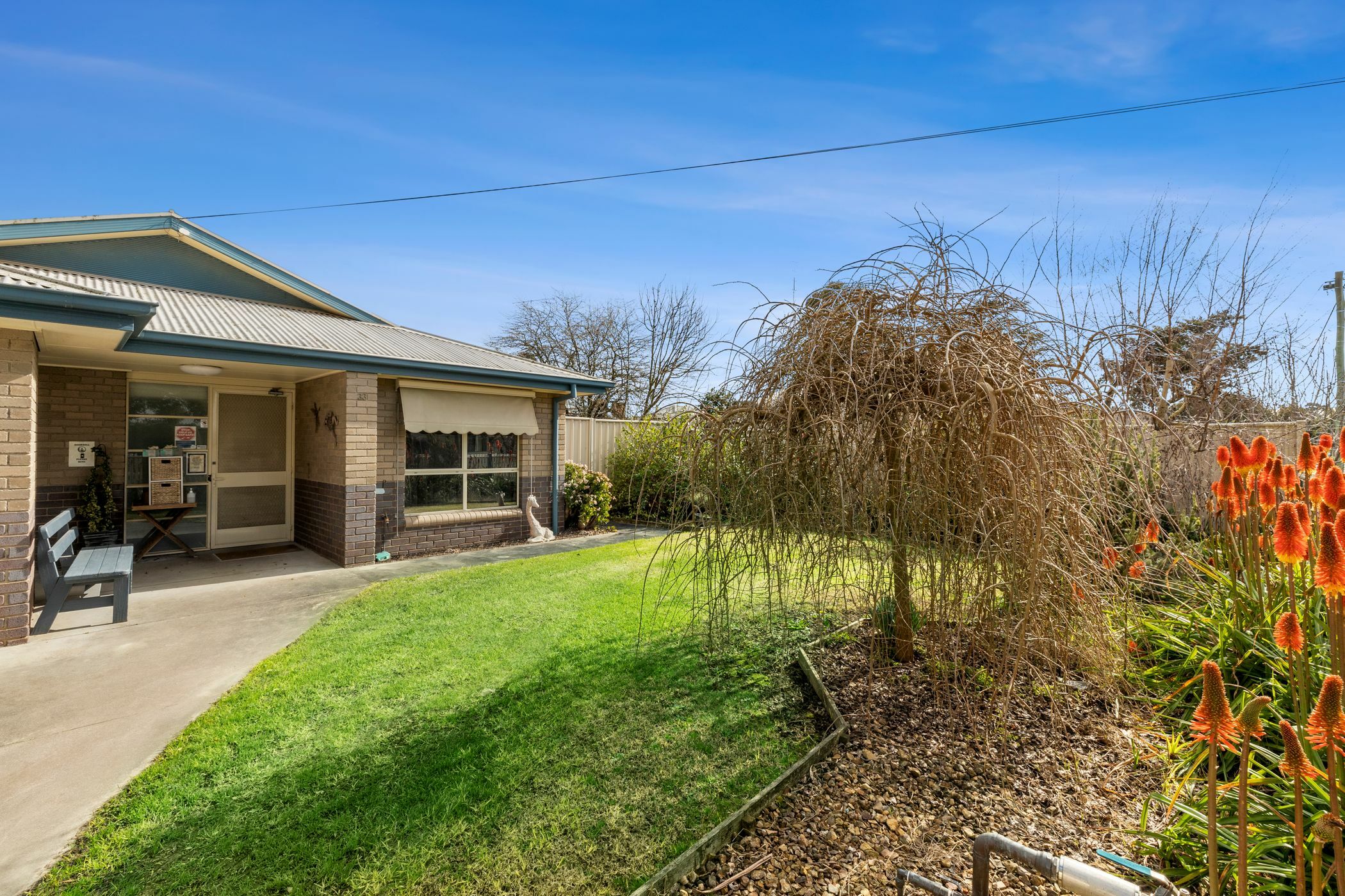 Front lawn of SDA home in Colac